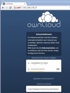owncloud-installation