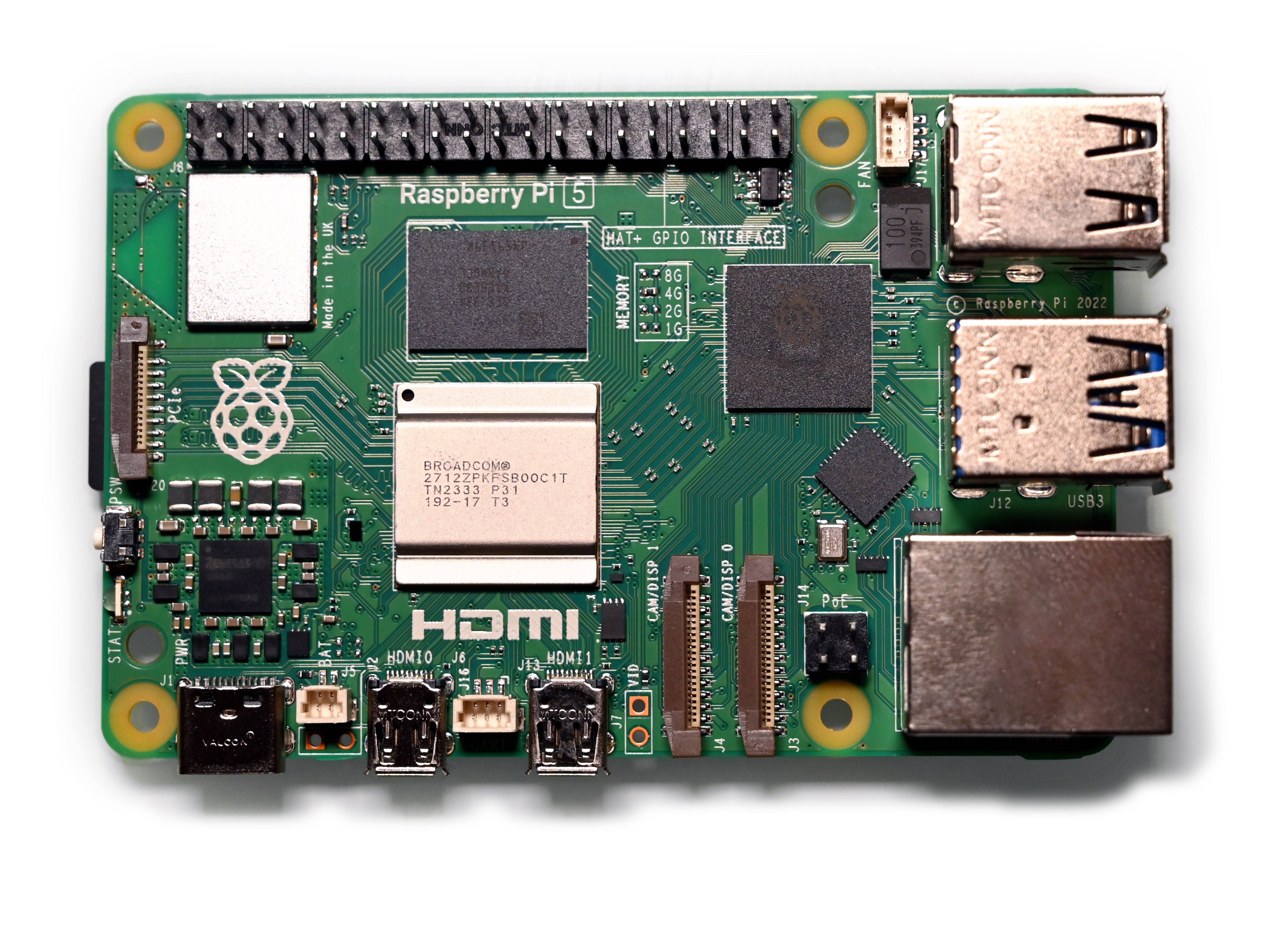 Raspberry Pi 5 Platine